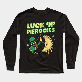 Luck 'n' Pierogies - Polish Irish Long Sleeve T-Shirt